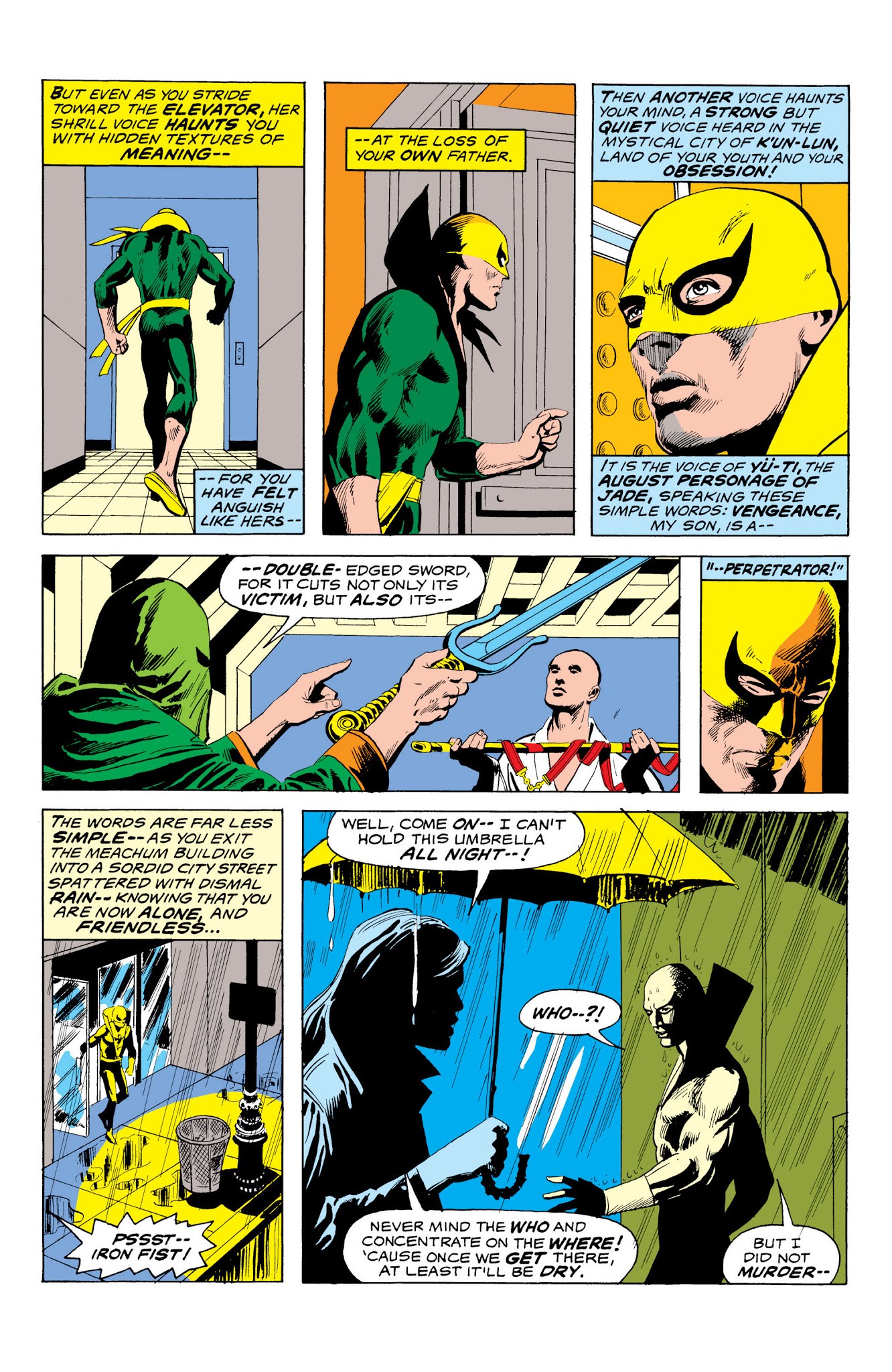 Read online Marvel Masterworks: Iron Fist comic -  Issue # TPB 1 (Part 1) - 83