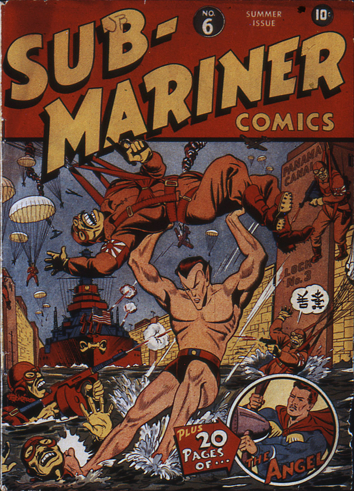 Read online Sub-Mariner Comics comic -  Issue #6 - 1