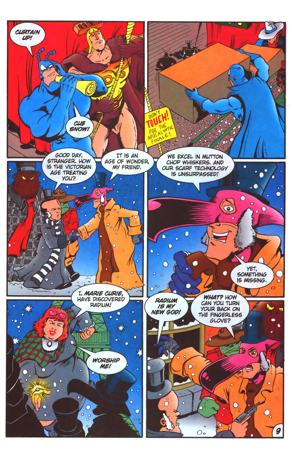 Read online The Tick's Big Xmas Trilogy comic -  Issue #3 - 12