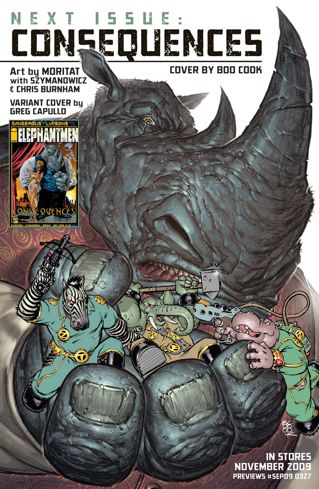 Read online Elephantmen comic -  Issue #22 - 36