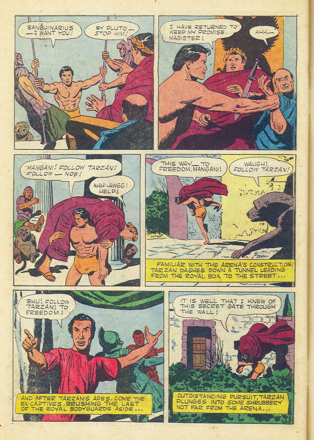 Read online Tarzan (1948) comic -  Issue #58 - 38