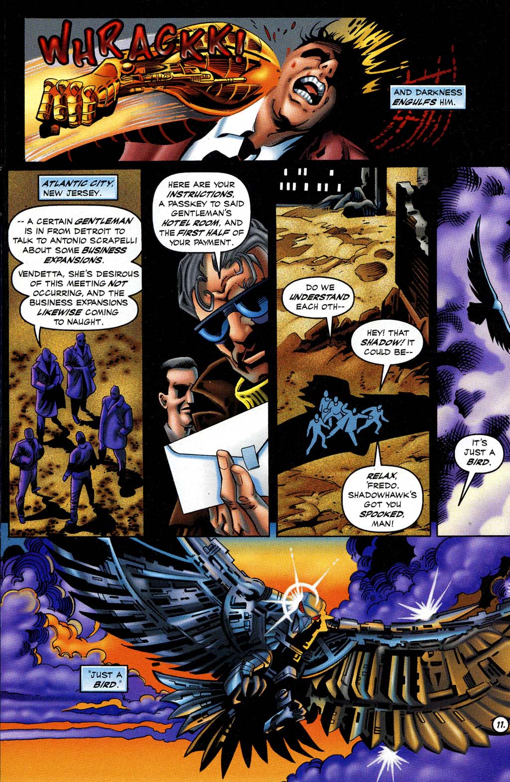 Read online The New Shadowhawk comic -  Issue #3 - 13