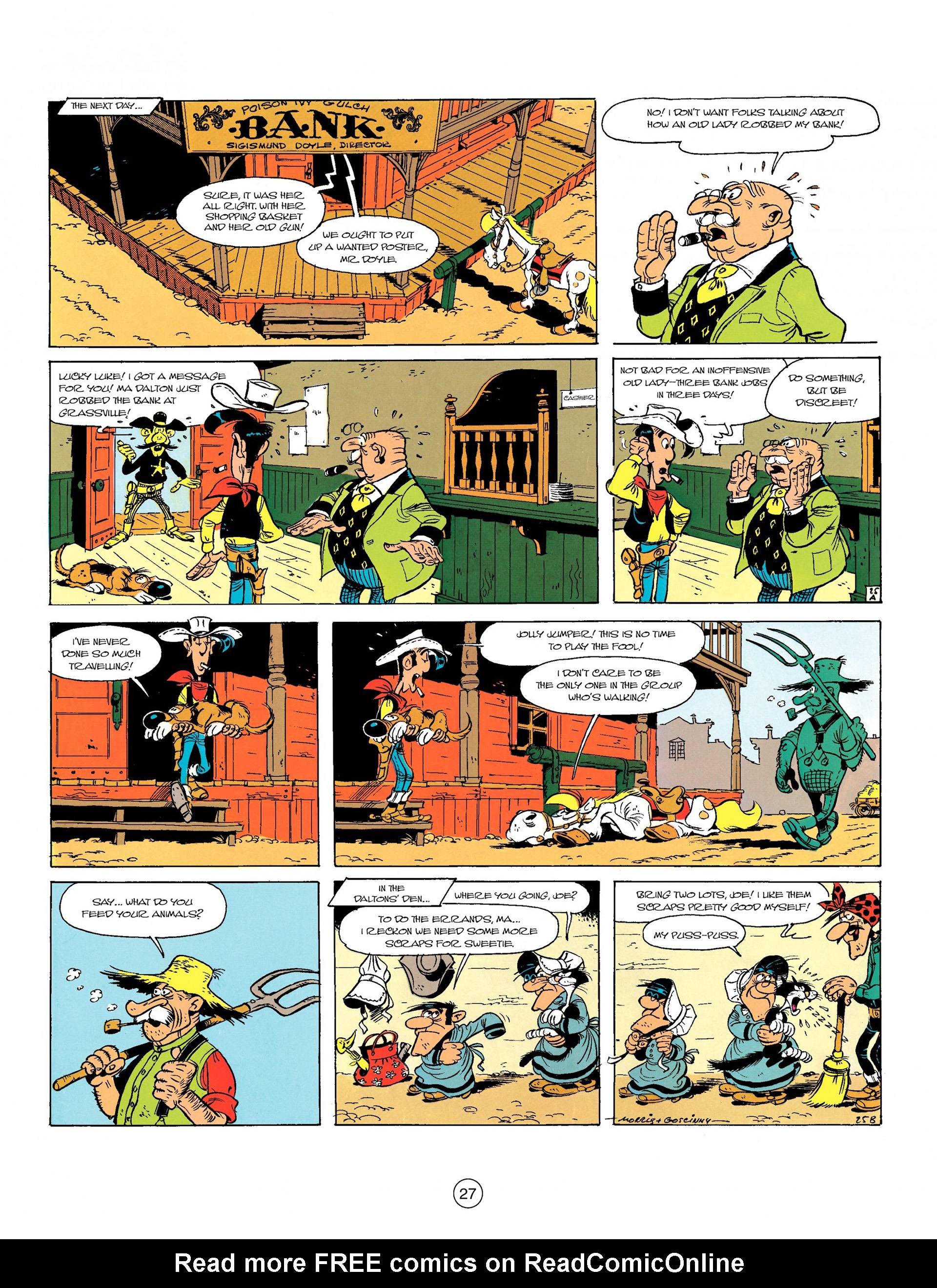 Read online A Lucky Luke Adventure comic -  Issue #6 - 27
