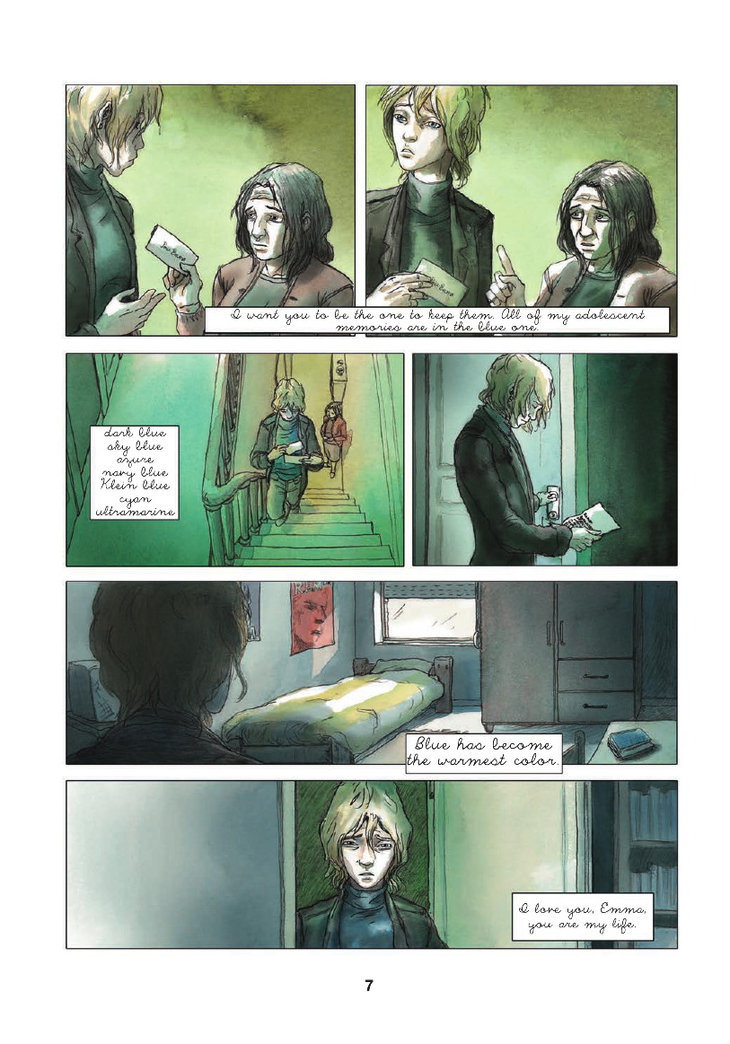 Read online Blue is the Warmest Color comic Issue TPB