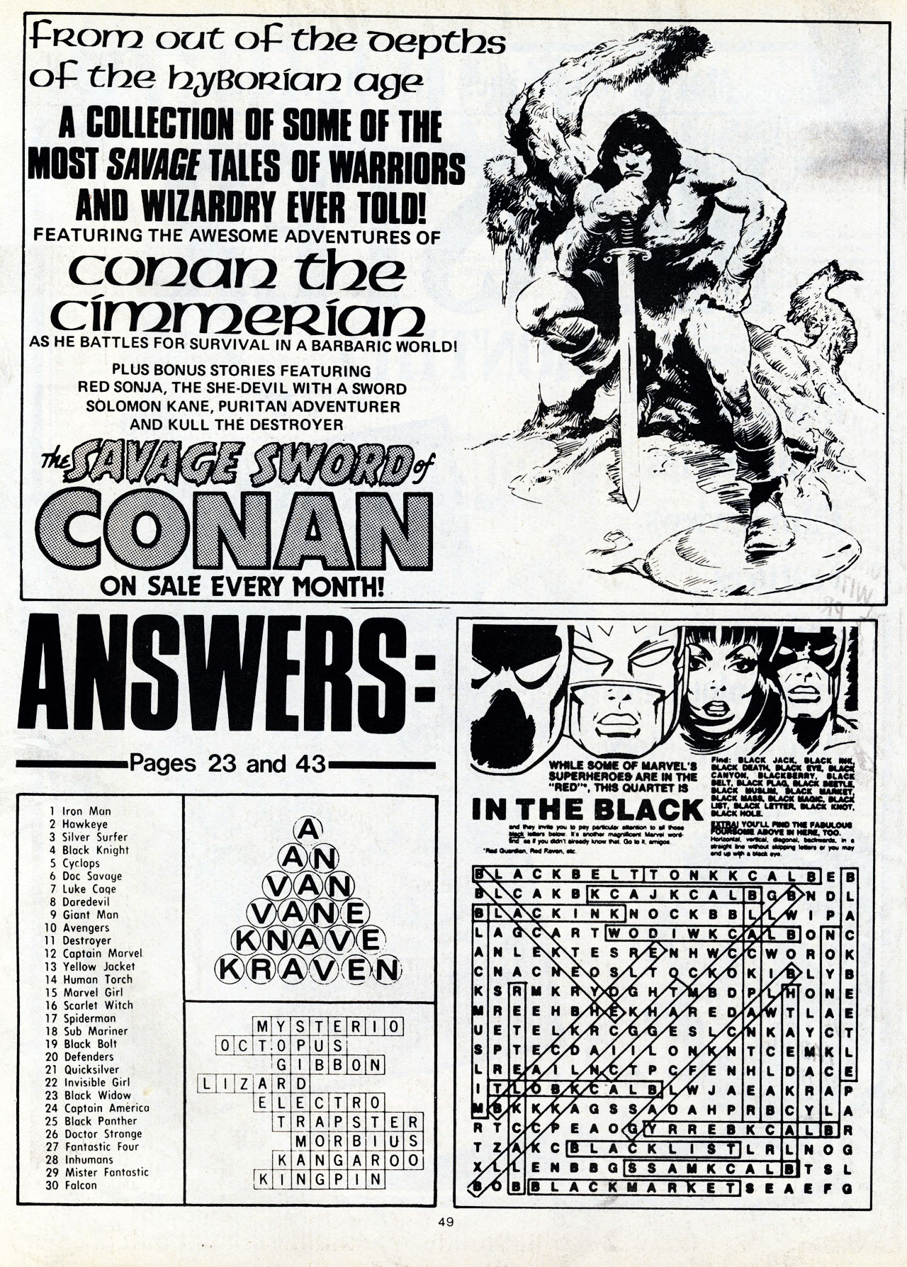 Read online Marvel Super-Heroes (1979) comic -  Issue #385 - 49
