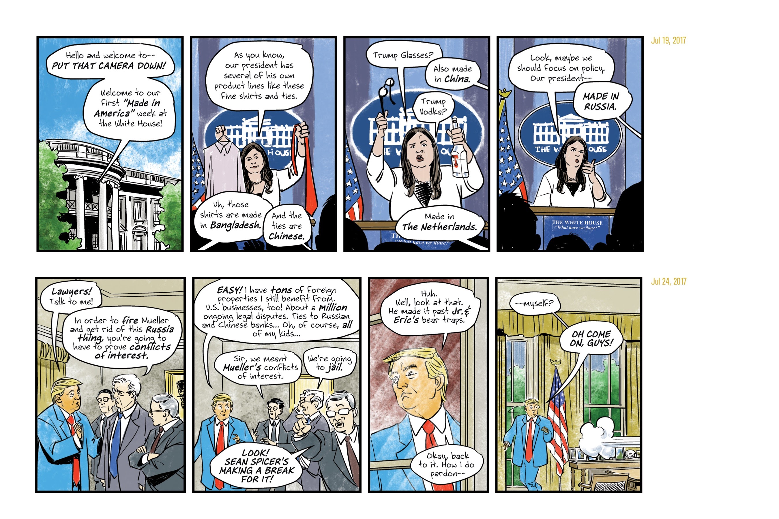 Read online Lil' Donnie: Executive Privilege comic -  Issue # TPB - 43