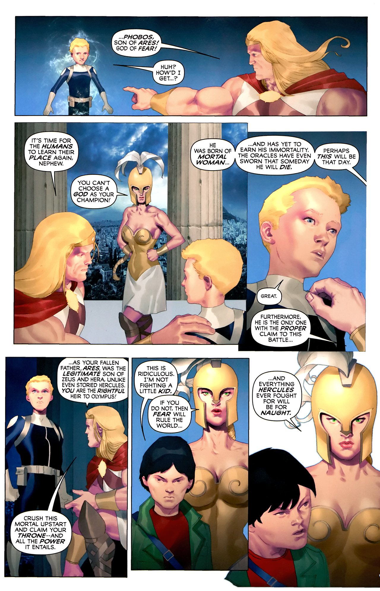Read online Hercules: Fall of an Avenger comic -  Issue #2 - 8