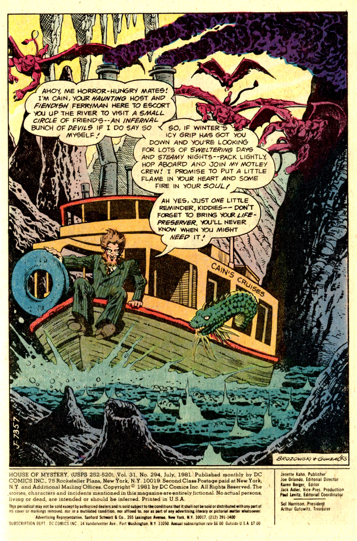 Read online House of Mystery (1951) comic -  Issue #294 - 3