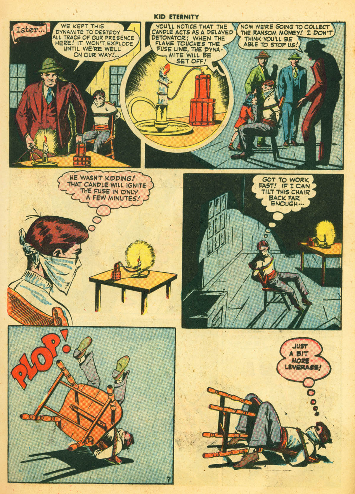 Read online Kid Eternity (1946) comic -  Issue #2 - 21