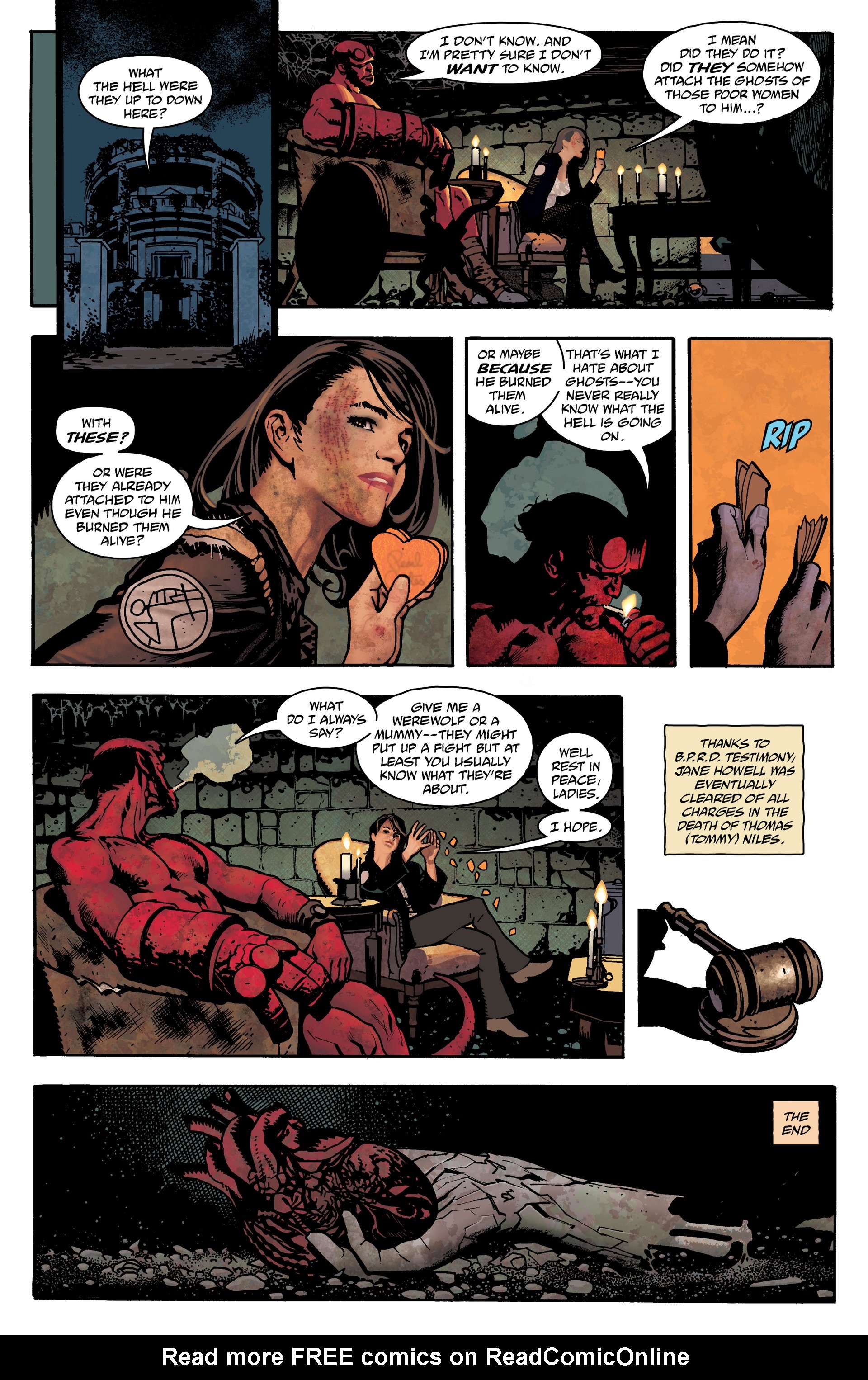Read online Hellboy and the B.P.R.D.: The Return of Effie Kolb and Others comic -  Issue # TPB (Part 2) - 32