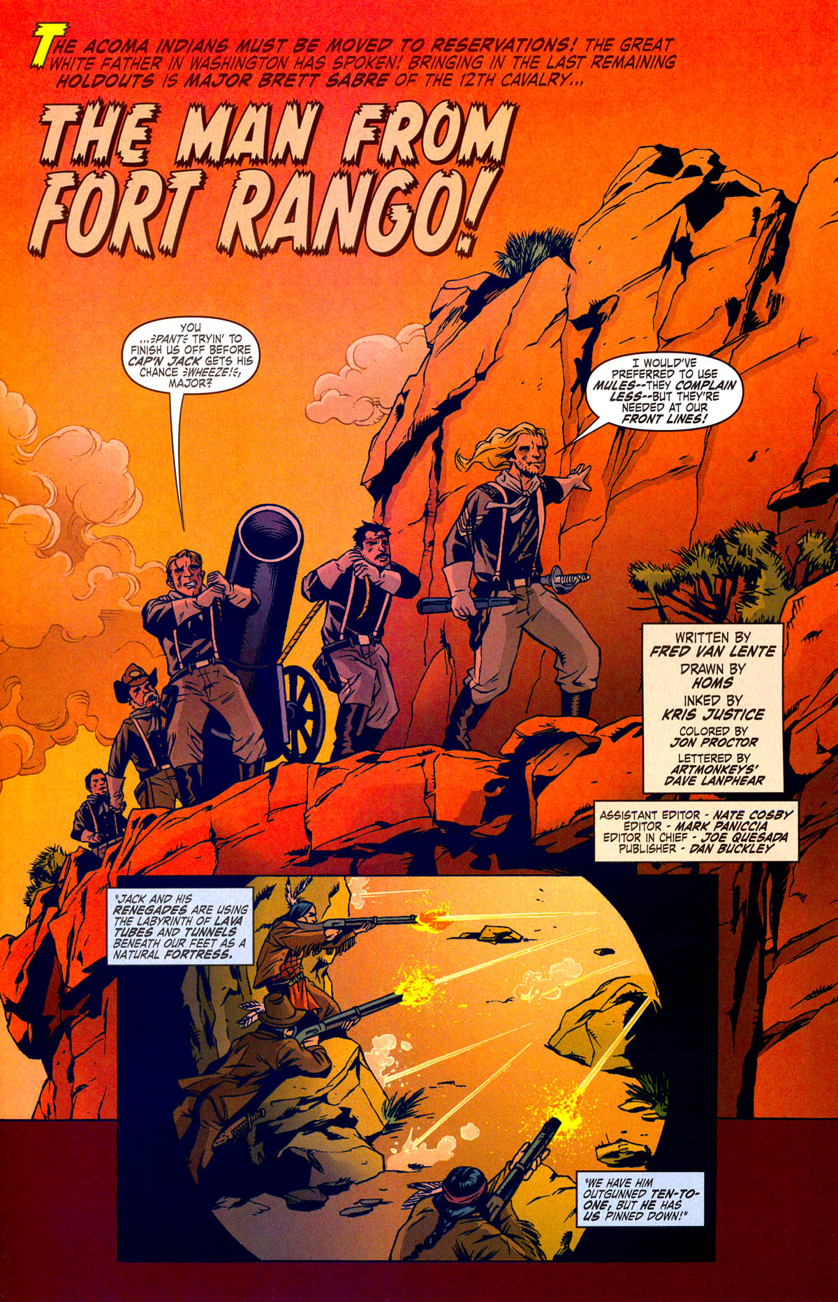 Read online Marvel Westerns: Outlaw Files comic -  Issue #Marvel Westerns Western Legends - 13