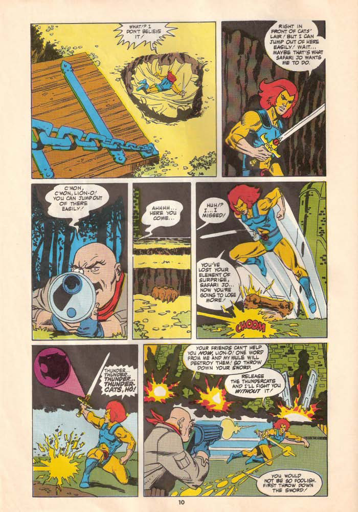 Read online ThunderCats (1987) comic -  Issue #28 - 10