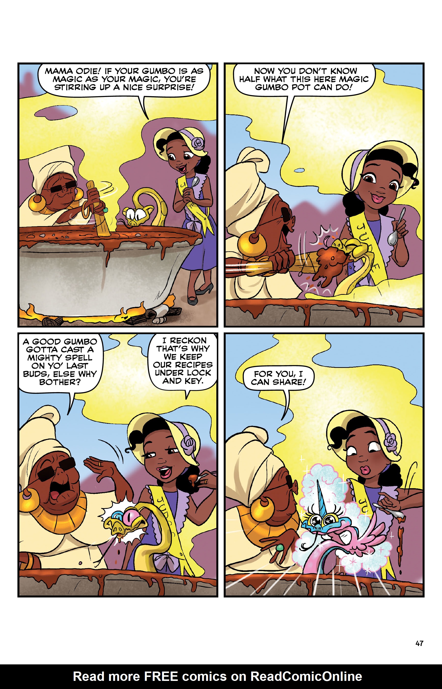 Read online Disney Princess: Gleam, Glow, and Laugh comic -  Issue # TPB - 48