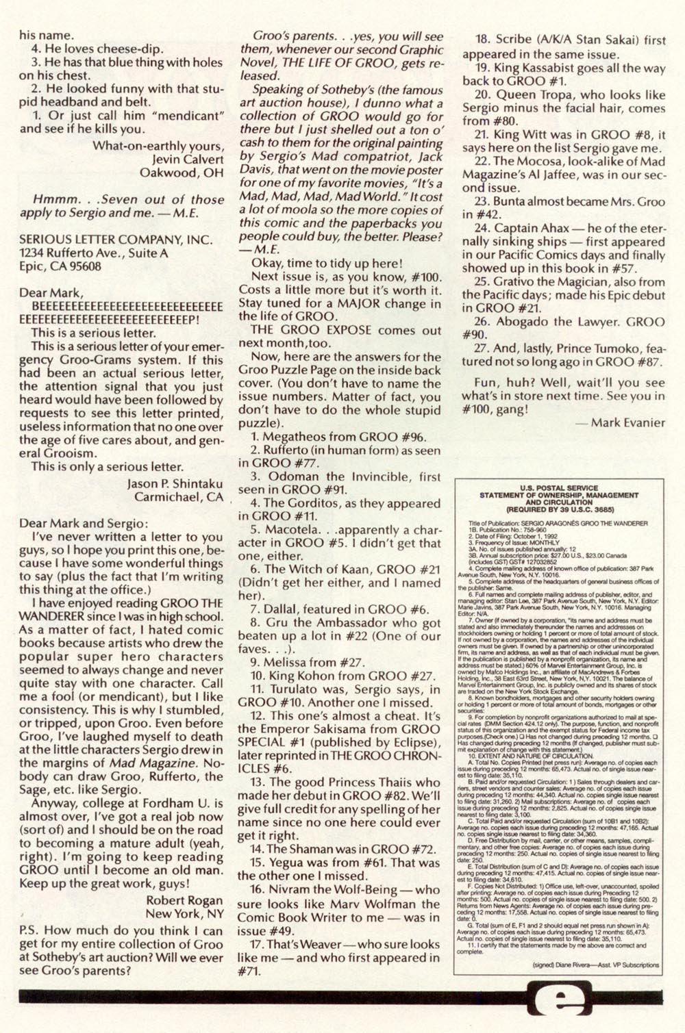 Read online Sergio Aragonés Groo the Wanderer comic -  Issue #99 - 30