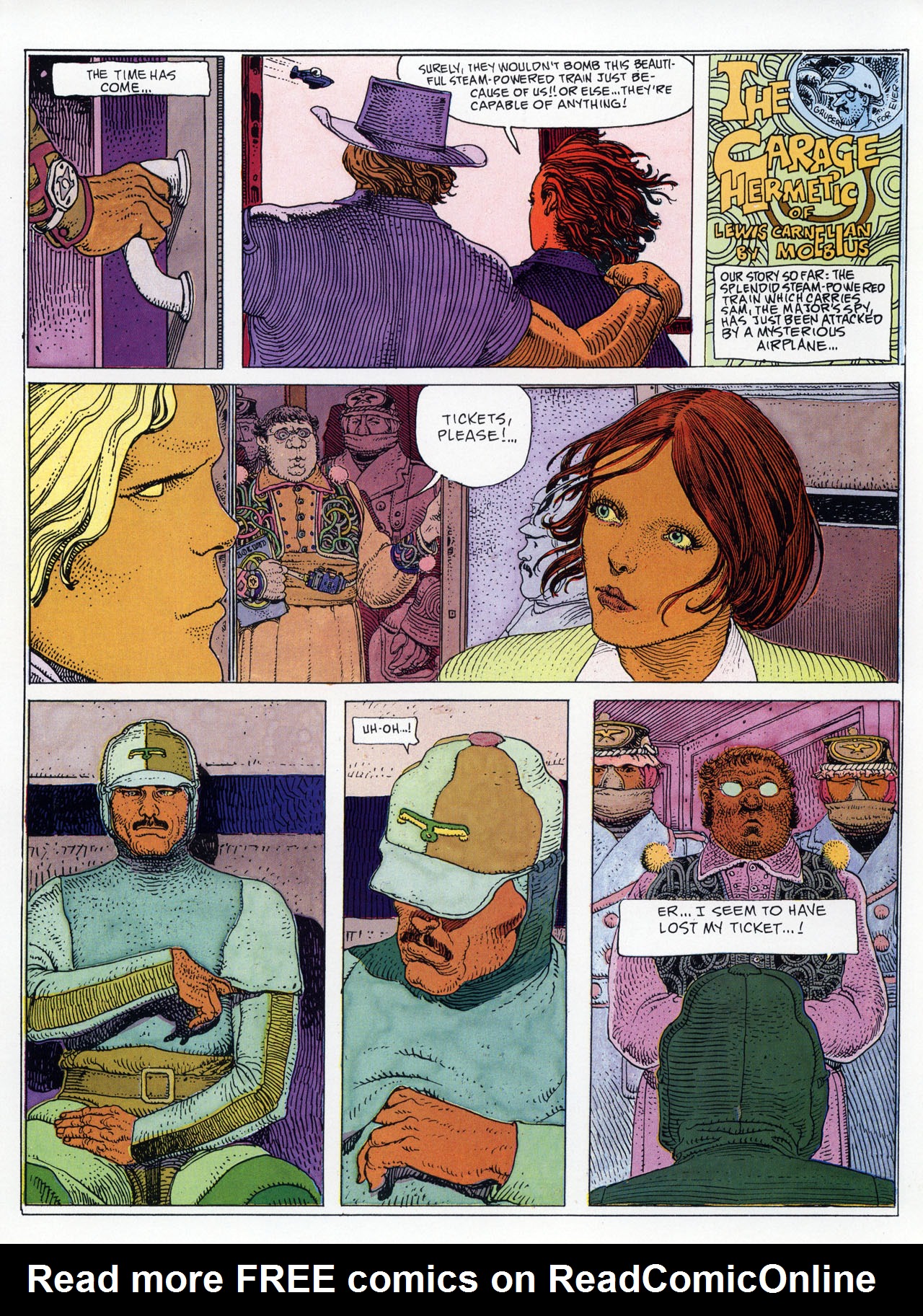 Read online Epic Graphic Novel: Moebius comic -  Issue # TPB 3 - 39