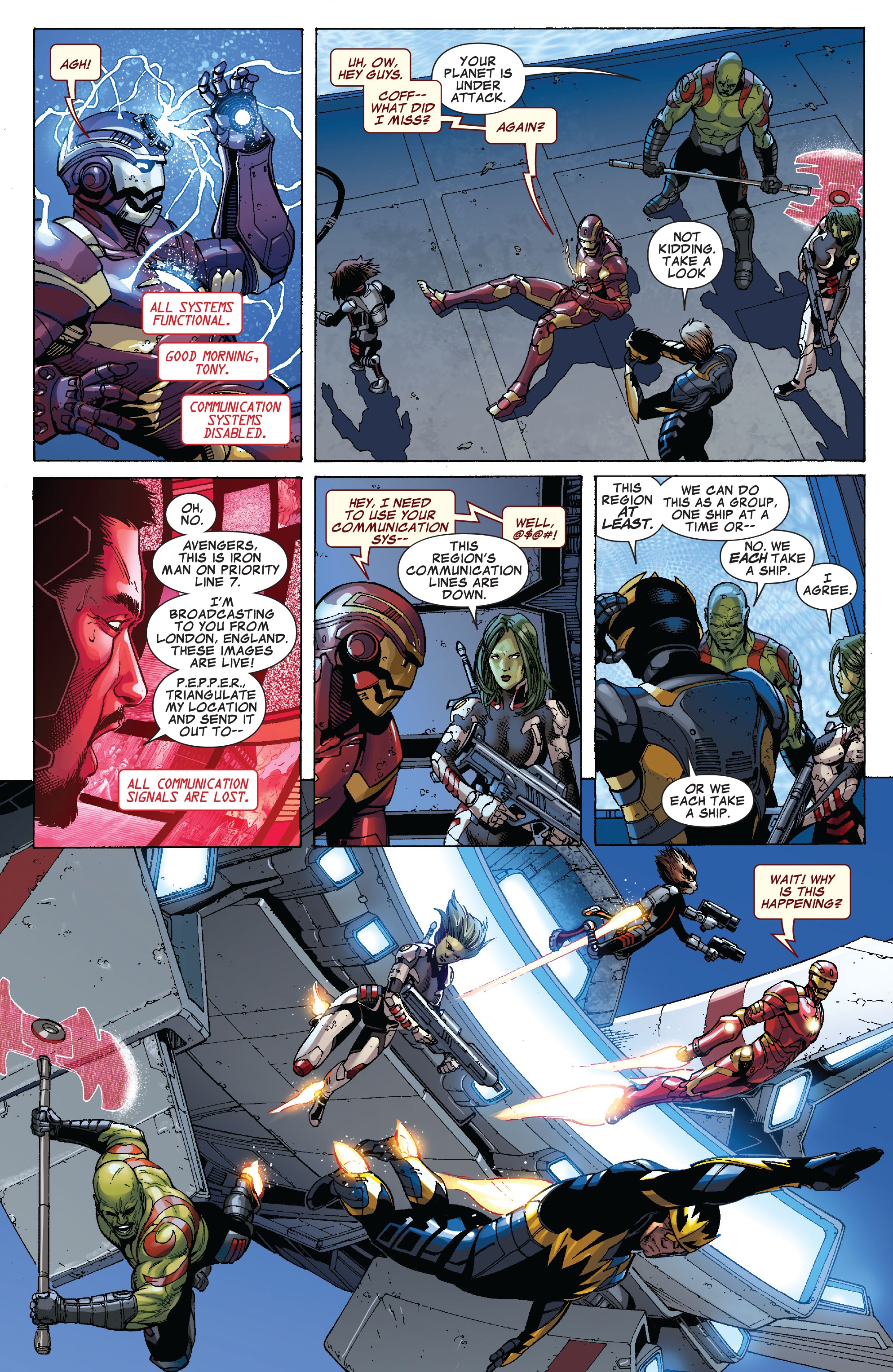 Read online Guardians Of The Galaxy by Brian Michael Bendis comic -  Issue # TPB 1 (Part 1) - 58