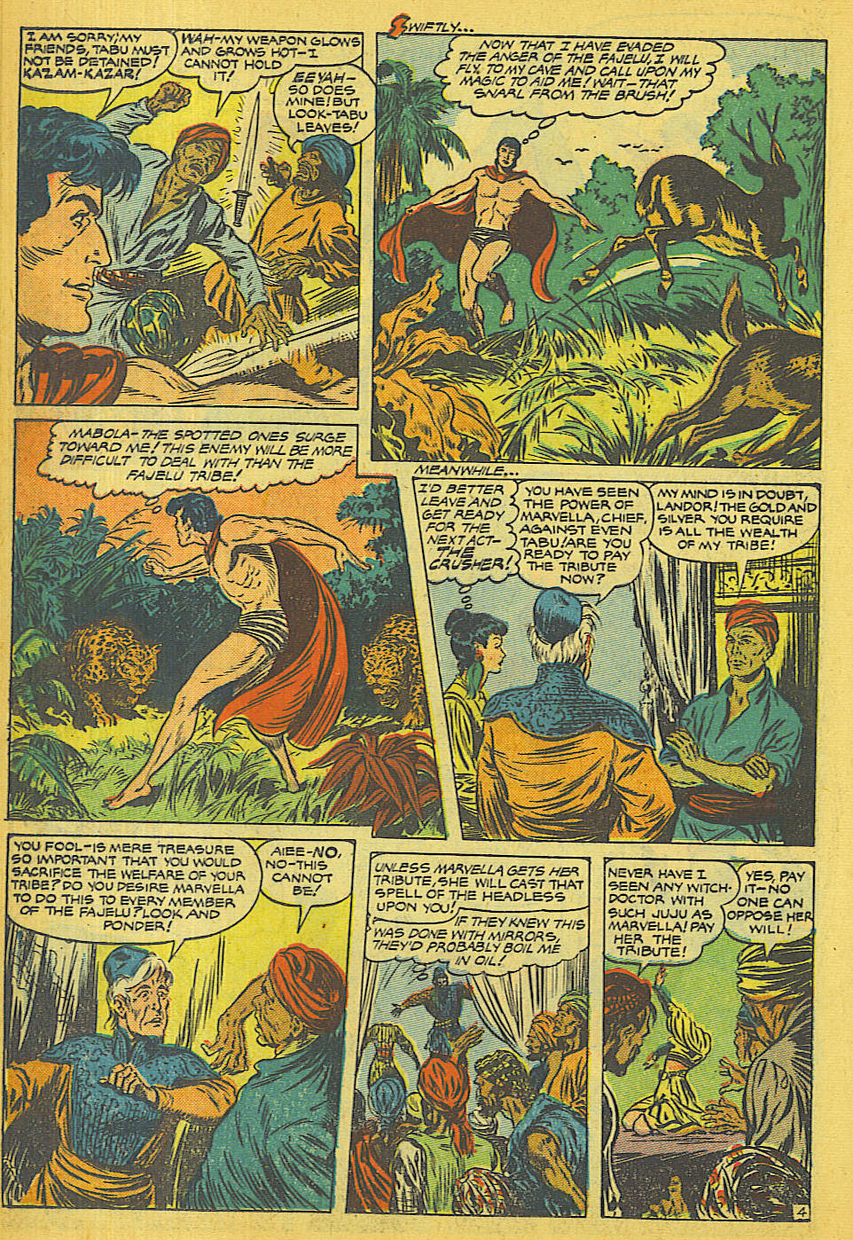 Read online Jungle Comics comic -  Issue #122 - 19