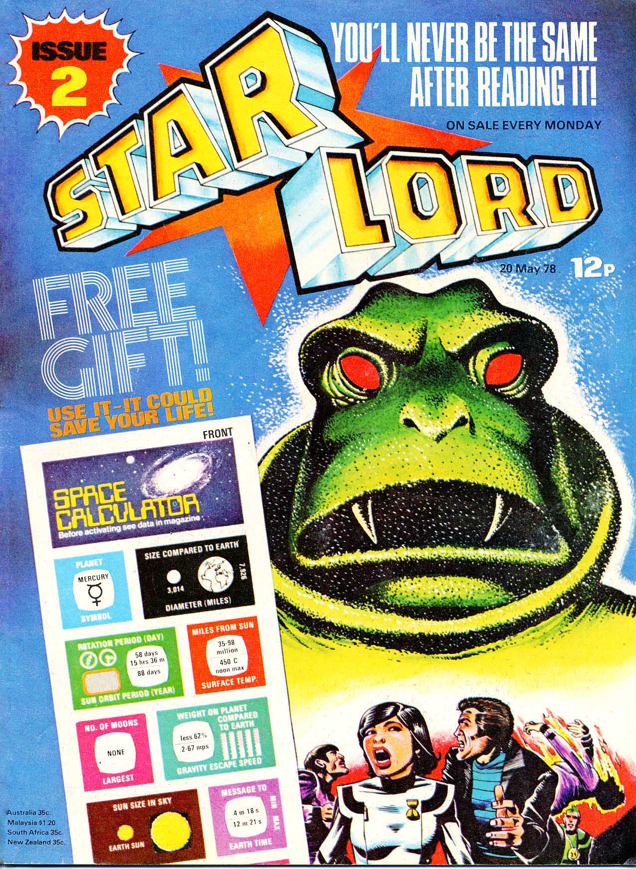 Read online Starlord comic -  Issue #2 - 1