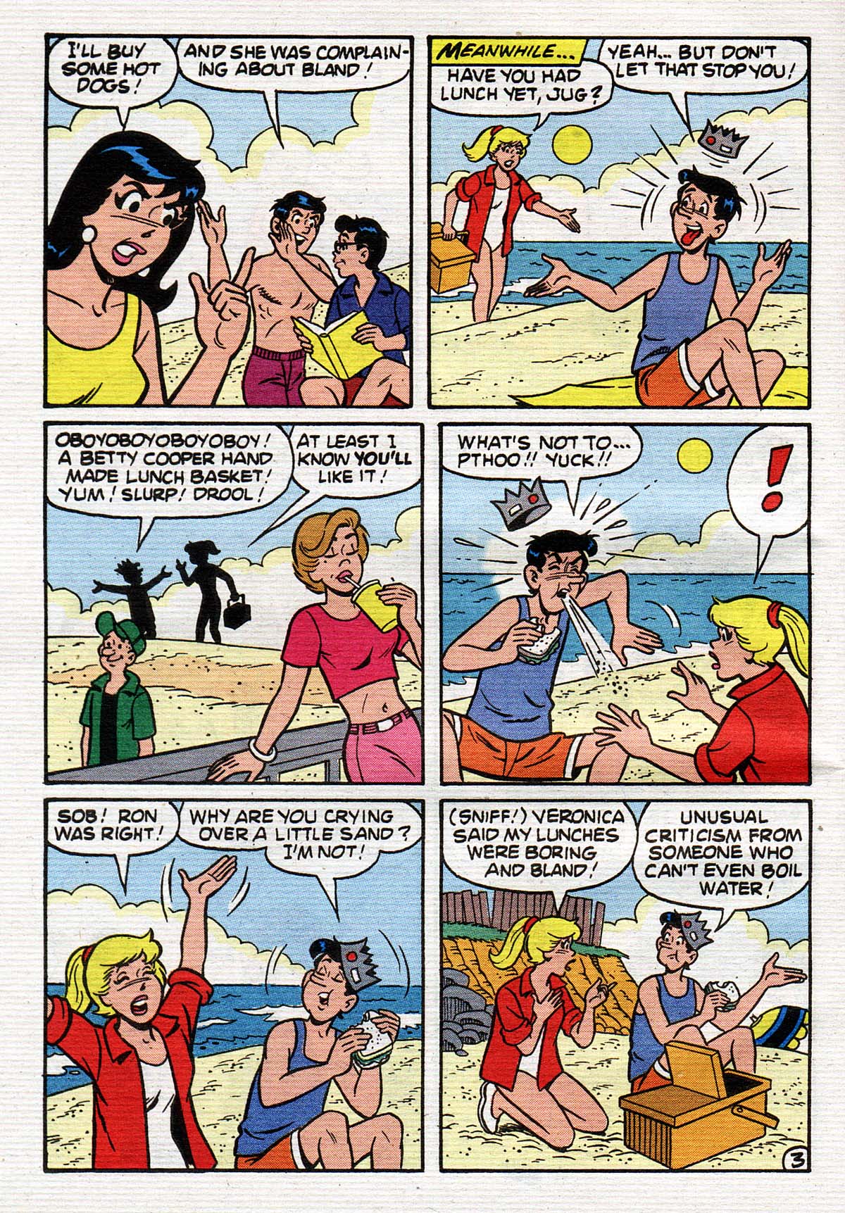 Read online Betty and Veronica Digest Magazine comic -  Issue #150 - 96