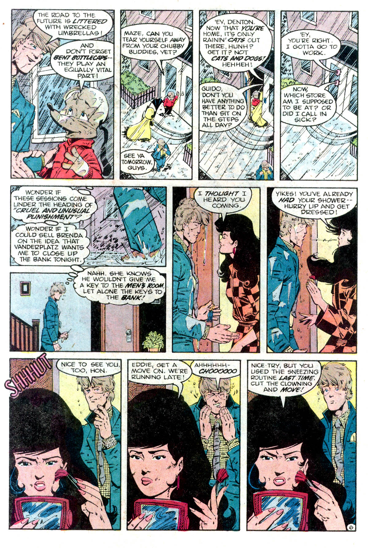 Read online 'Mazing Man comic -  Issue #3 - 8