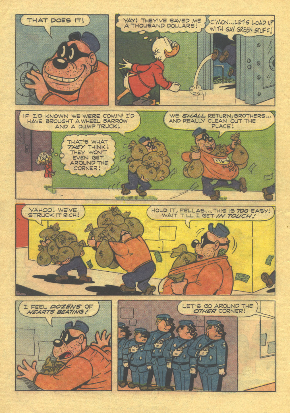 Read online Walt Disney THE BEAGLE BOYS comic -  Issue #3 - 32