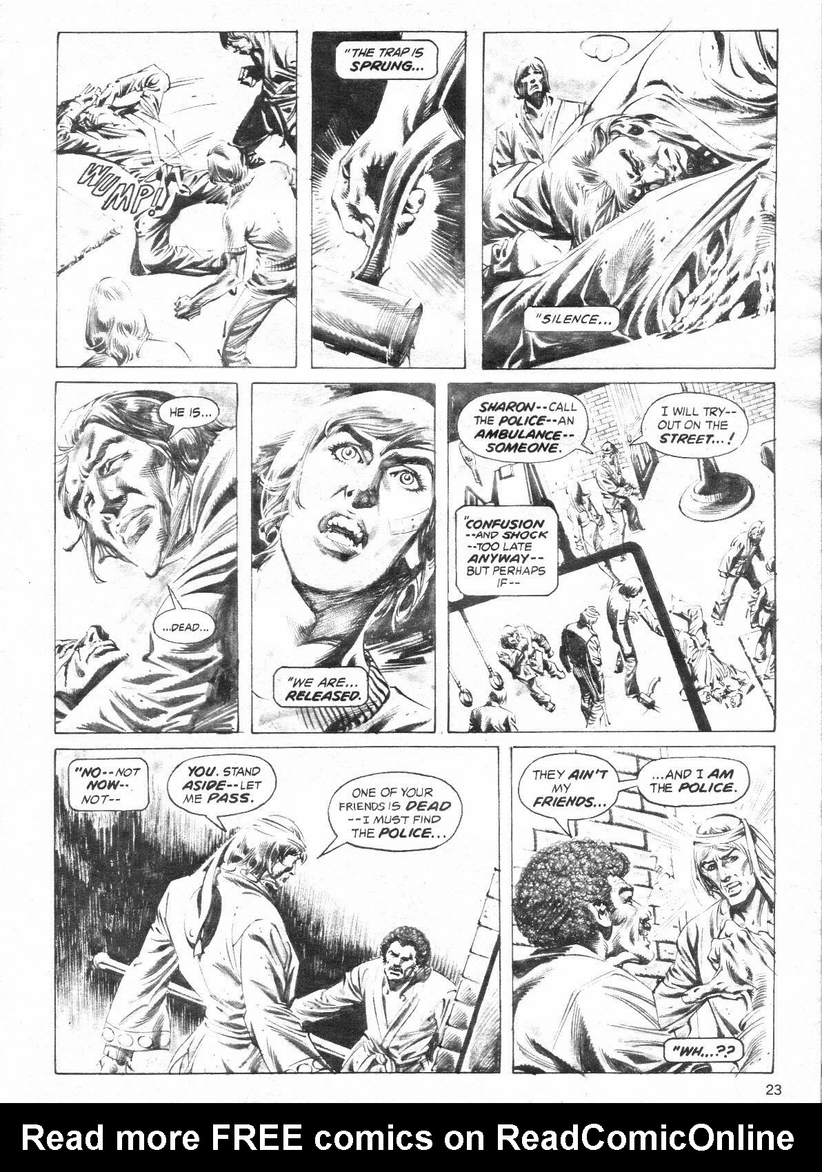 Read online The Deadly Hands of Kung Fu comic -  Issue #33 - 23