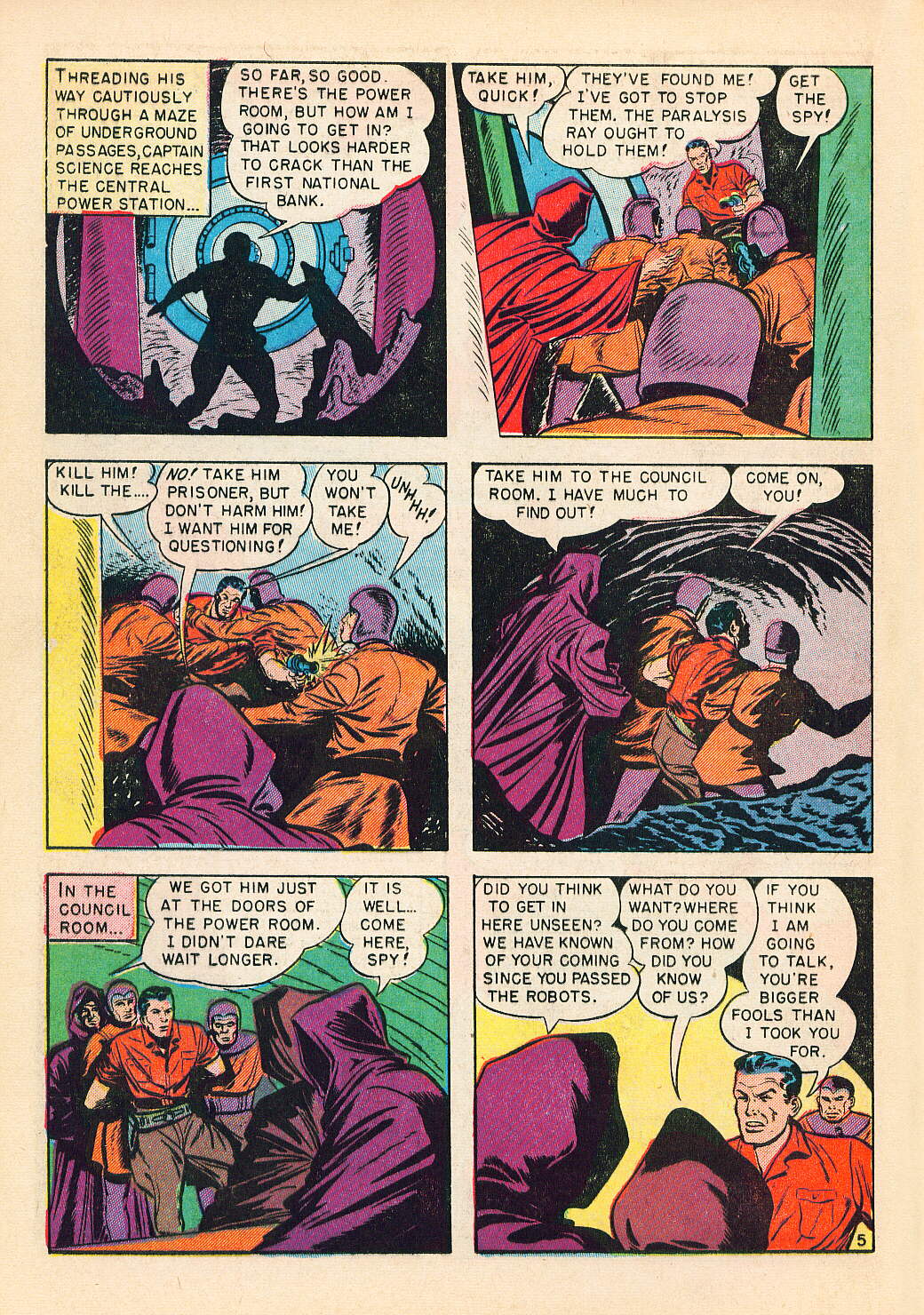 Read online Captain Science comic -  Issue #1 - 14