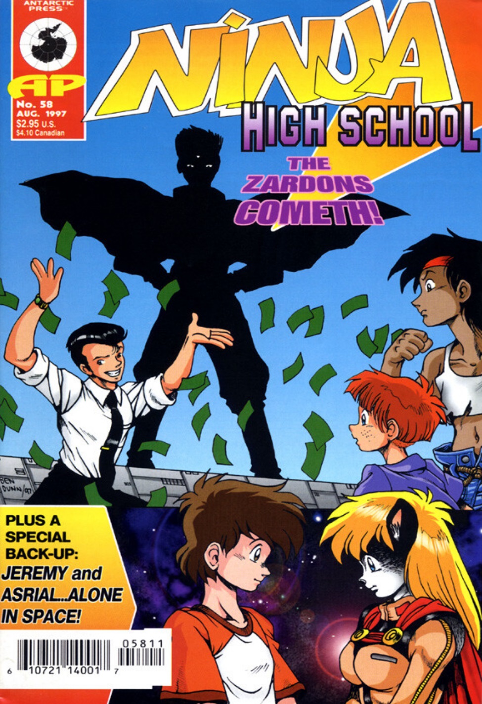 Read online Ninja High School (1986) comic -  Issue #58 - 1
