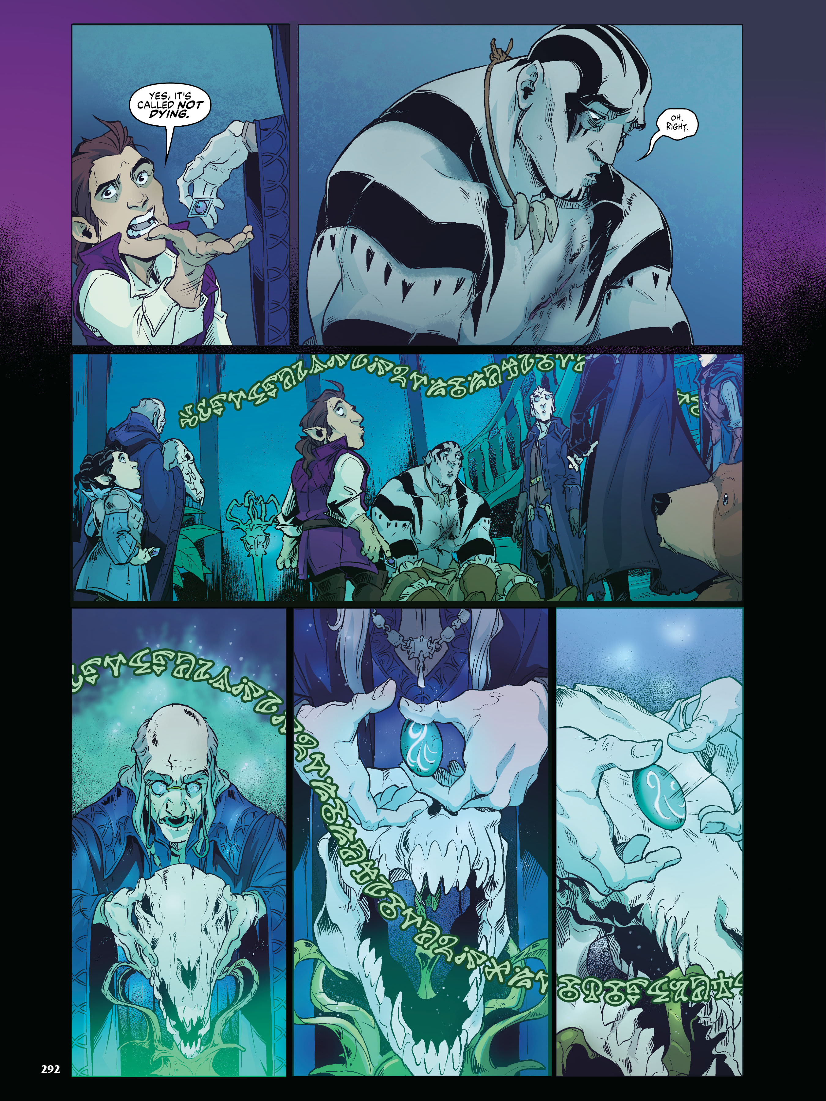 Read online Critical Role Vox Machina Origins comic -  Issue # (2019) _TPB Library Edition (Part 3) - 93