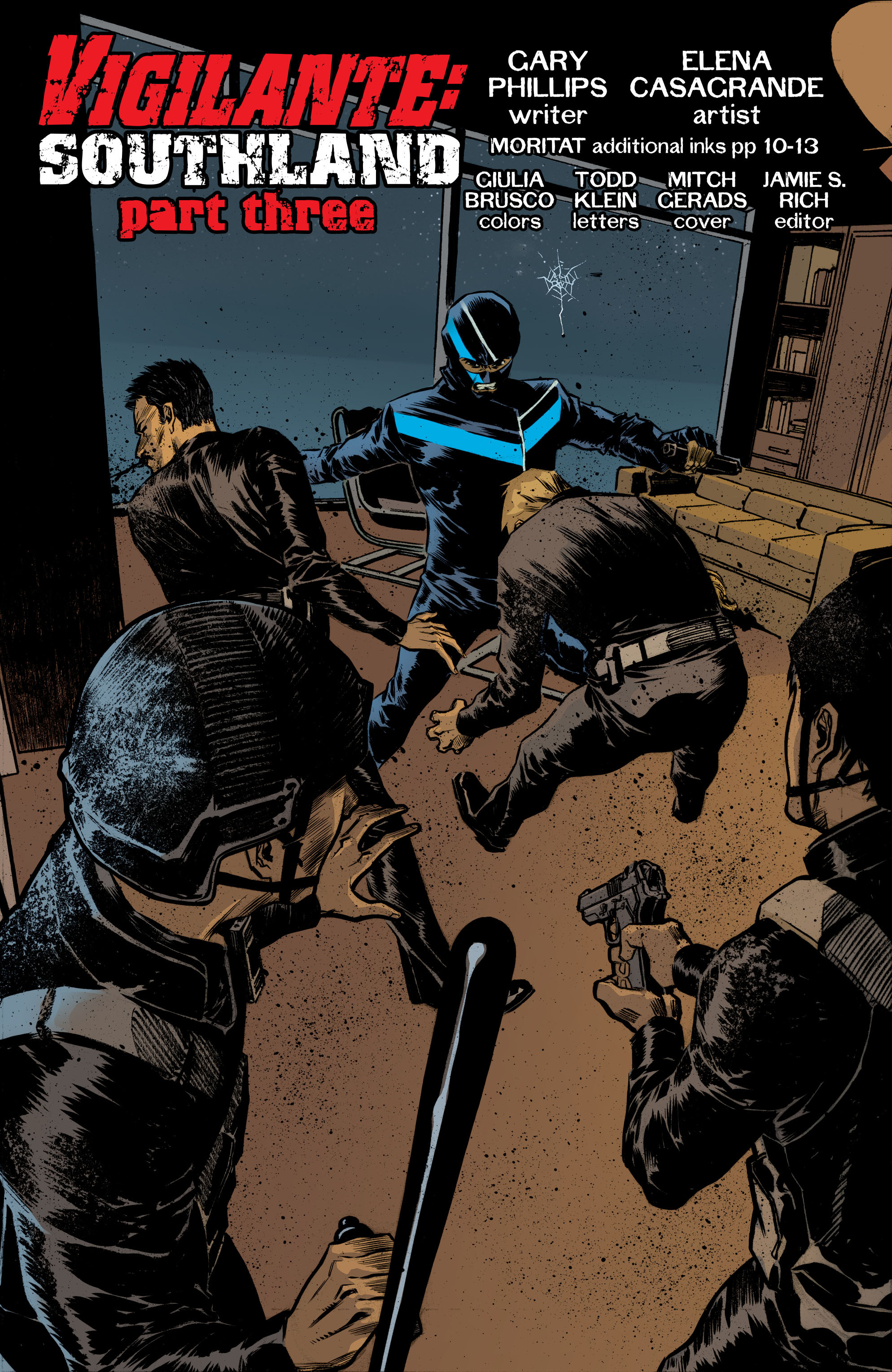Read online Vigilante: Southland comic -  Issue #3 - 4