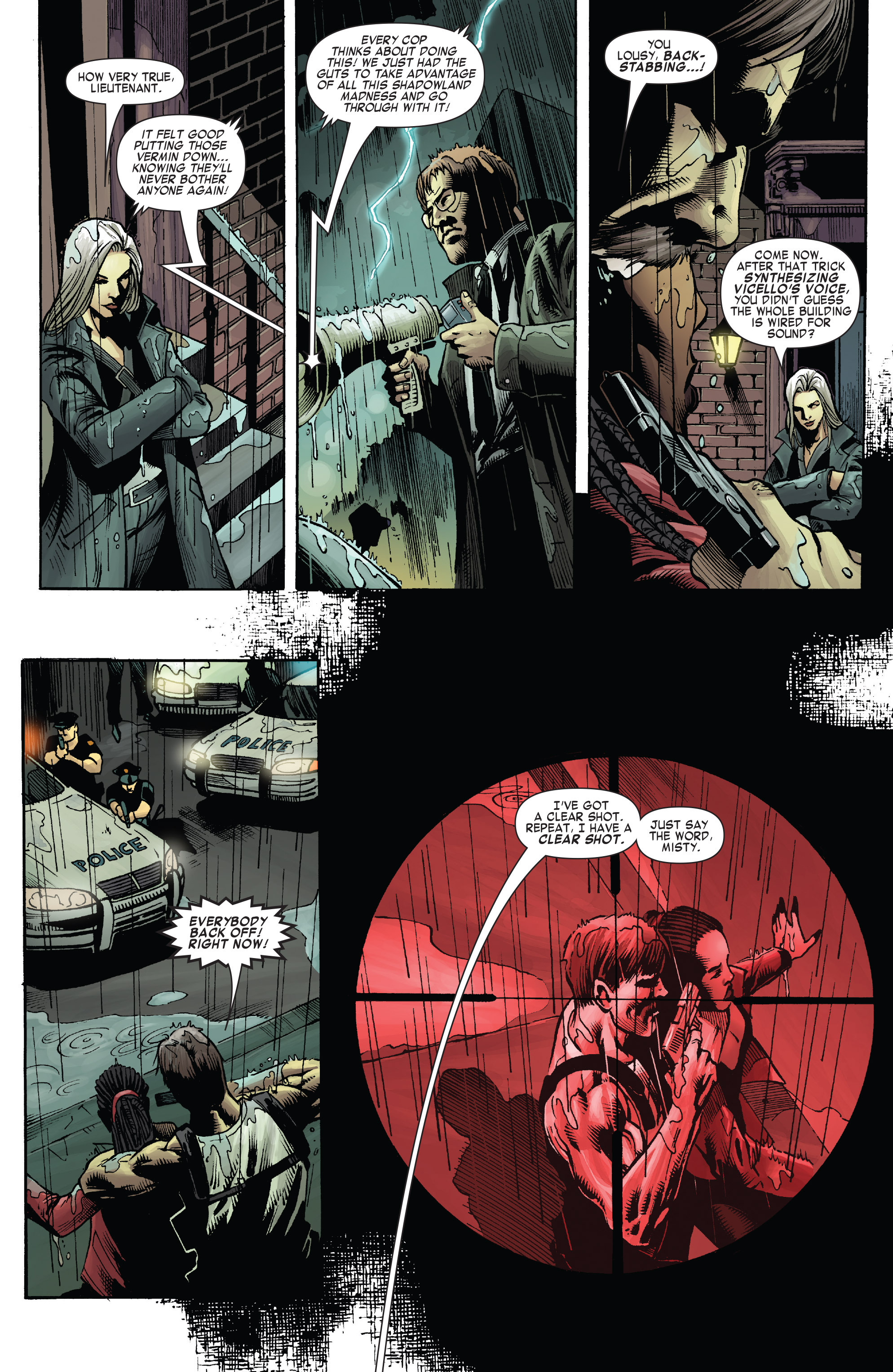 Read online Shadowland: Blood on the Streets comic -  Issue #4 - 22