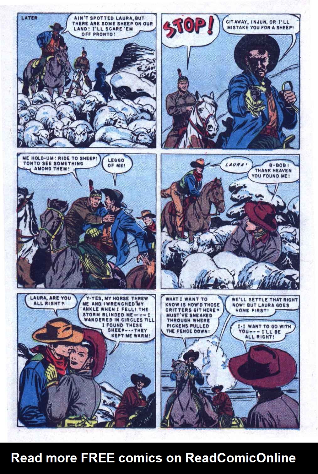 Read online Lone Ranger's Companion Tonto comic -  Issue #4 - 16
