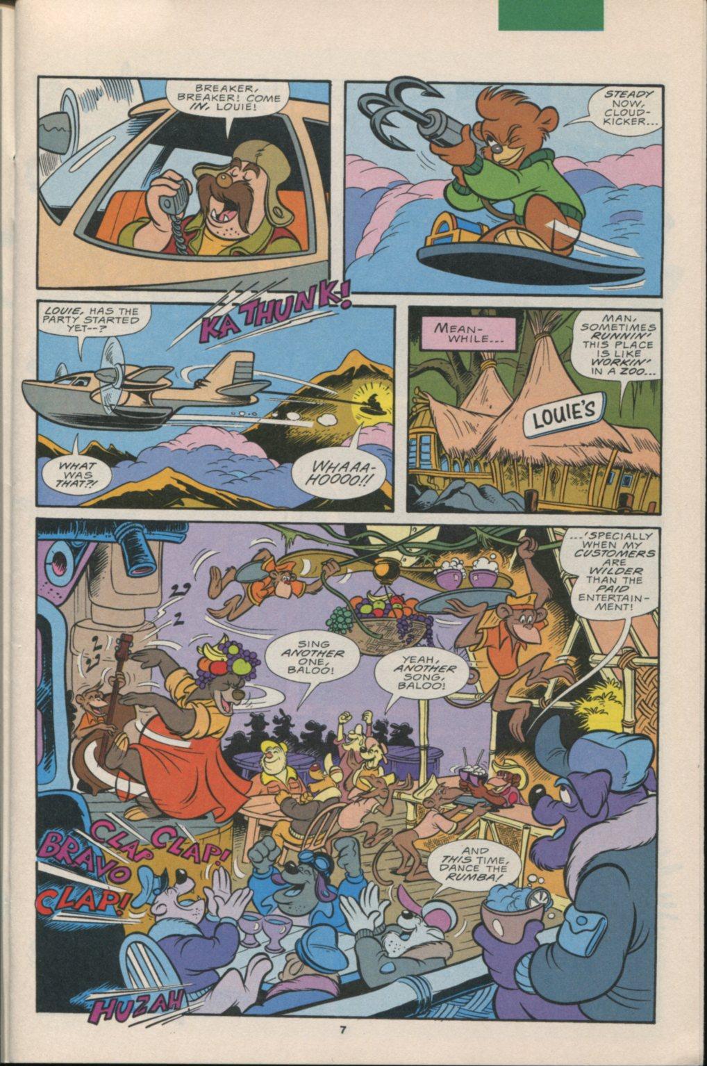 Disney's Tale Spin Limited Series: ''Take Off'' issue 1 - Page 8