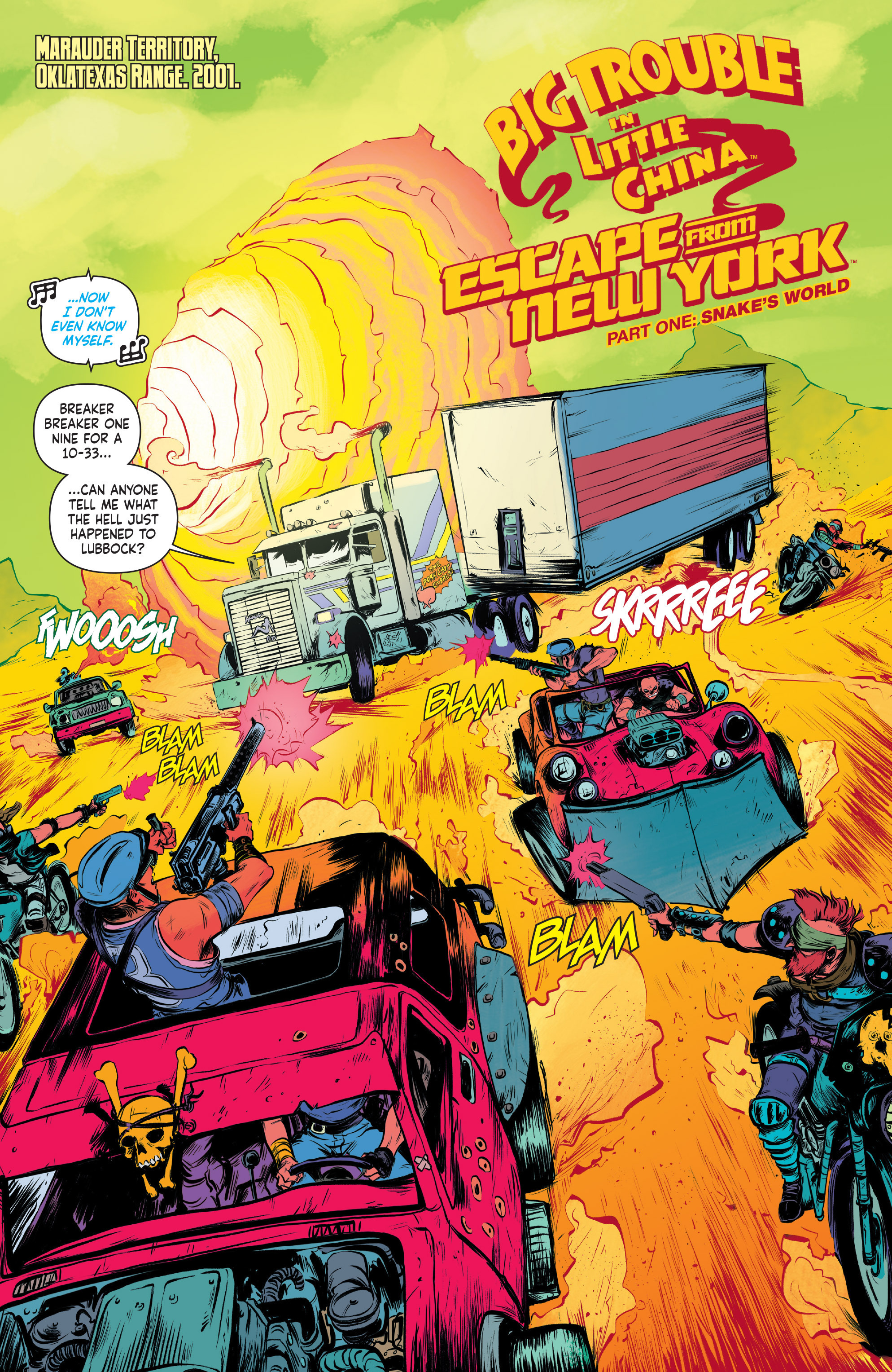 Read online Big Trouble in Little China/Escape From New York comic -  Issue #1 - 6