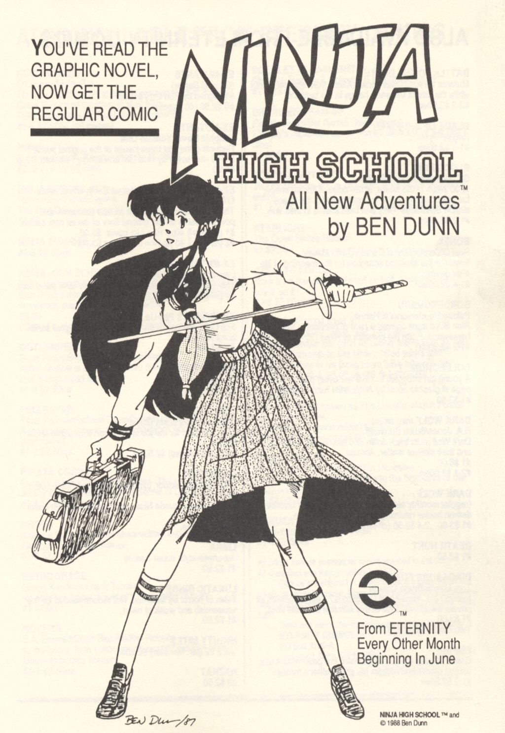 Read online Ninja High School (1988) comic -  Issue # TPB - 122