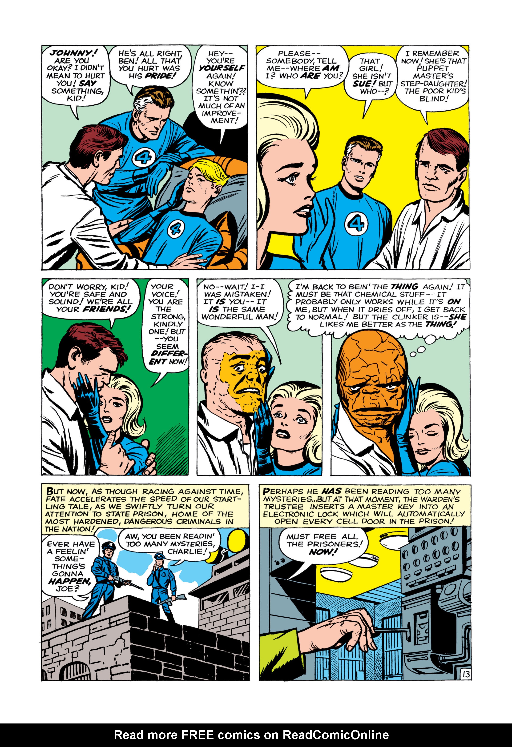 Read online Fantastic Four (1961) comic -  Issue #8 - 14