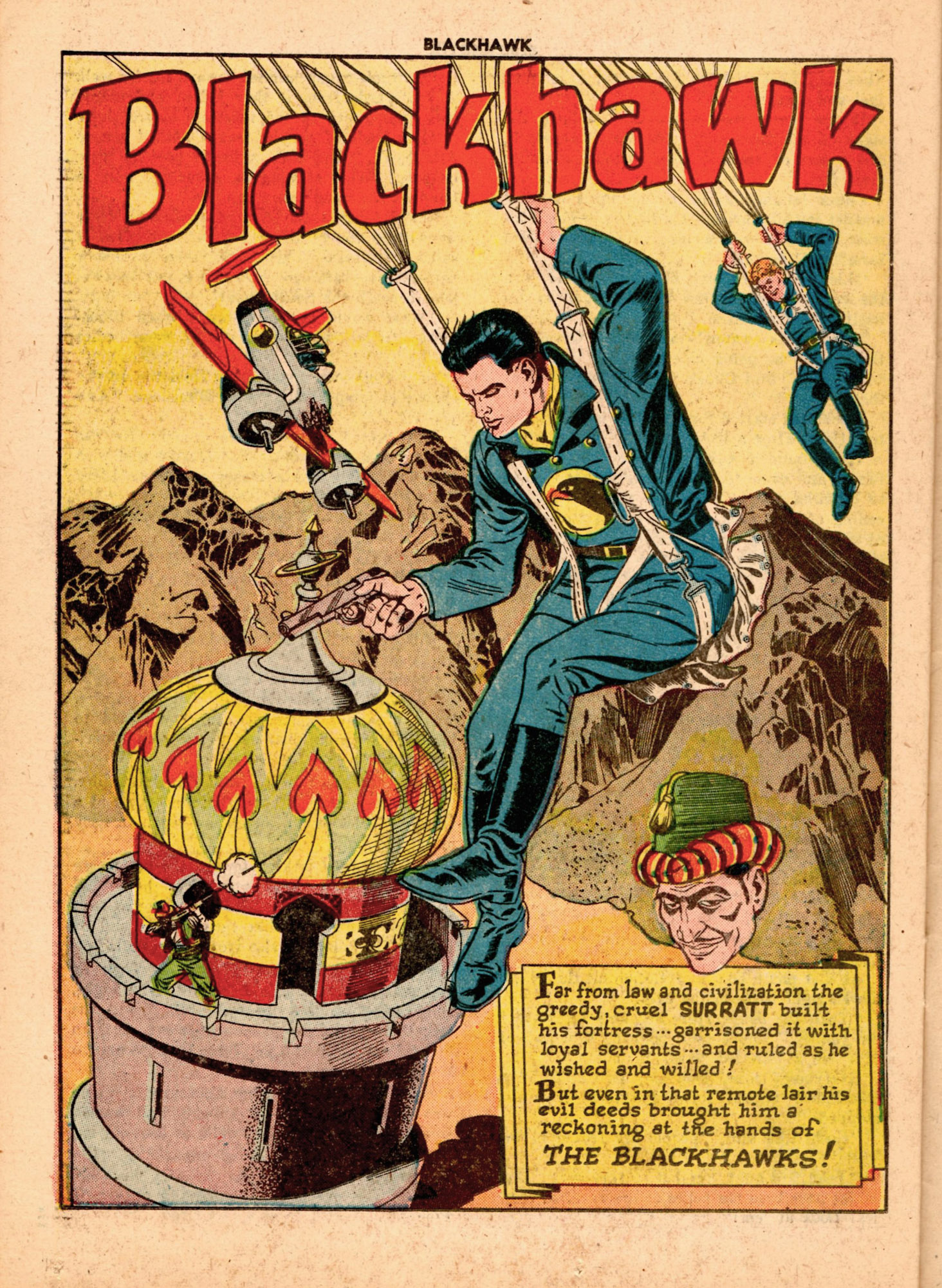 Read online Blackhawk (1957) comic -  Issue #21 - 36