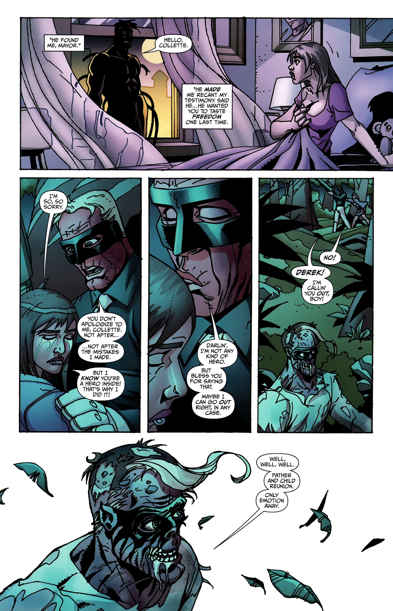 Read online Welcome To Tranquility: One Foot In The Grave comic -  Issue #6 - 15