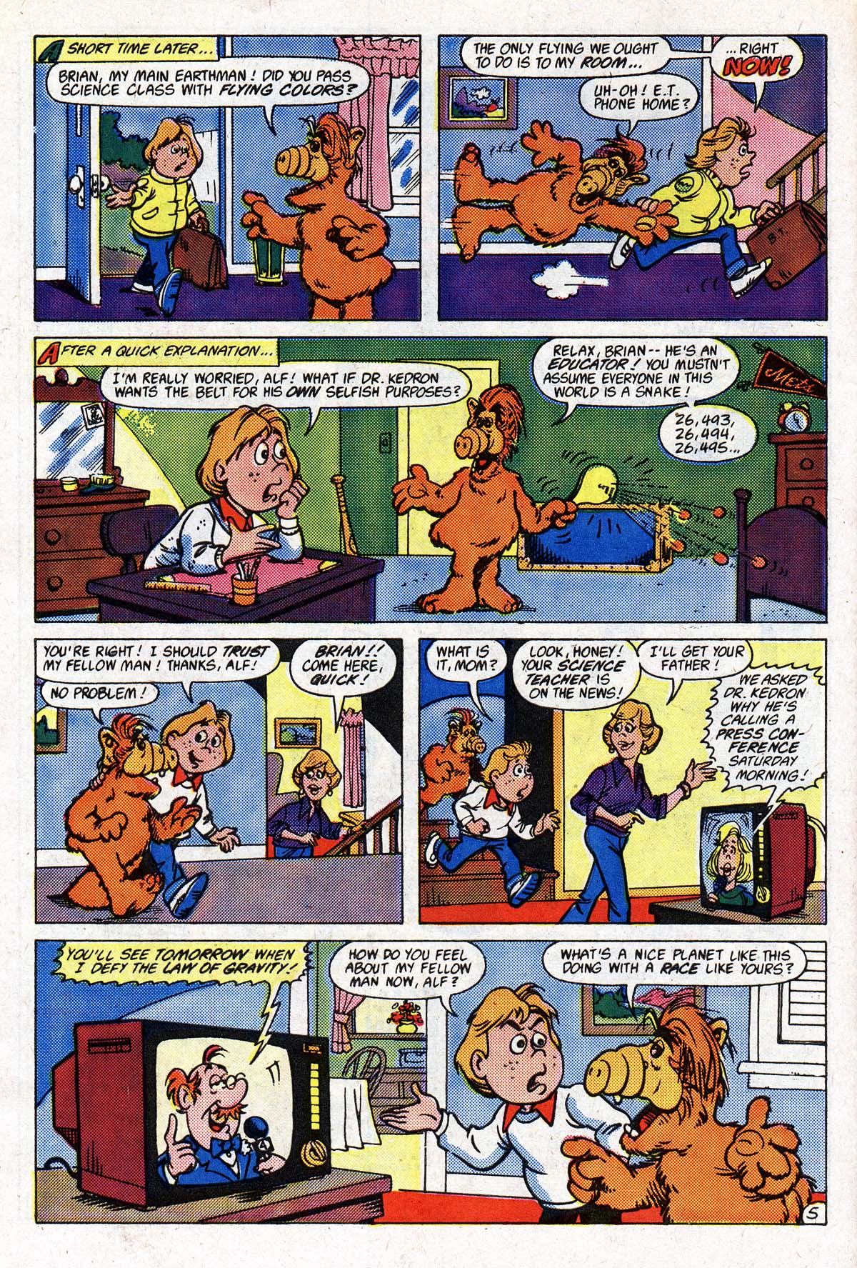 Read online ALF comic -  Issue #2 - 6