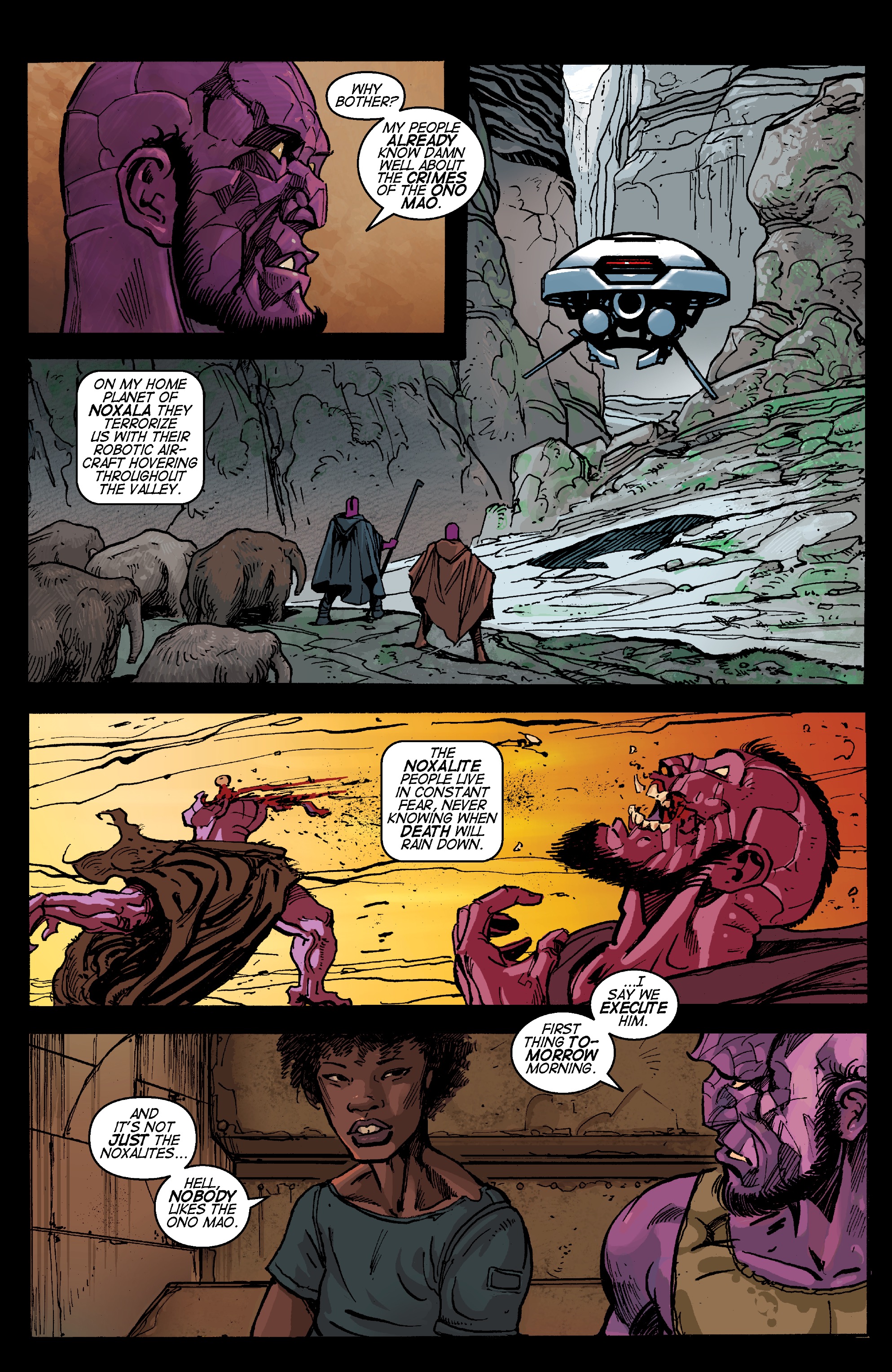 Read online Planetoid Praxis comic -  Issue #1 - 18