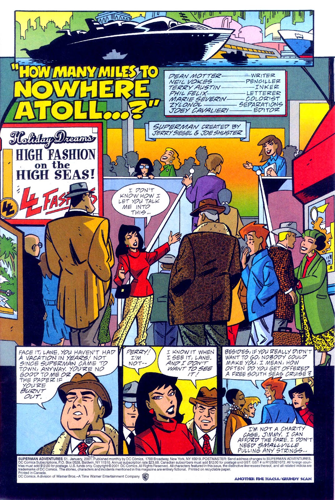 Superman Adventures Issue #51 #54 - English 2