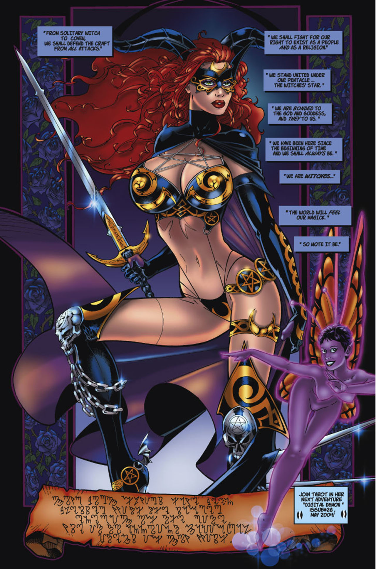 Read online Tarot: Witch of the Black Rose comic -  Issue #25 - 16