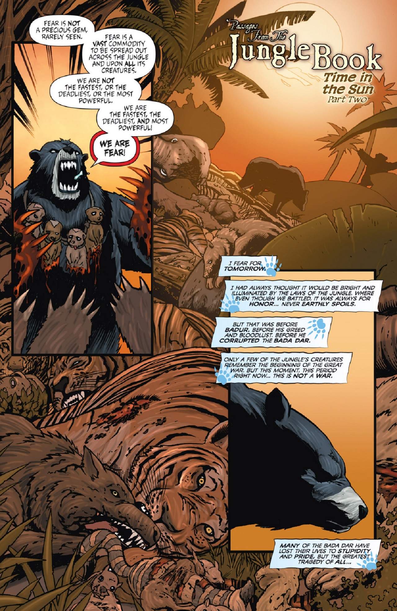Read online Grimm Fairy Tales presents The Jungle Book: Last of the Species comic -  Issue #2 - 22