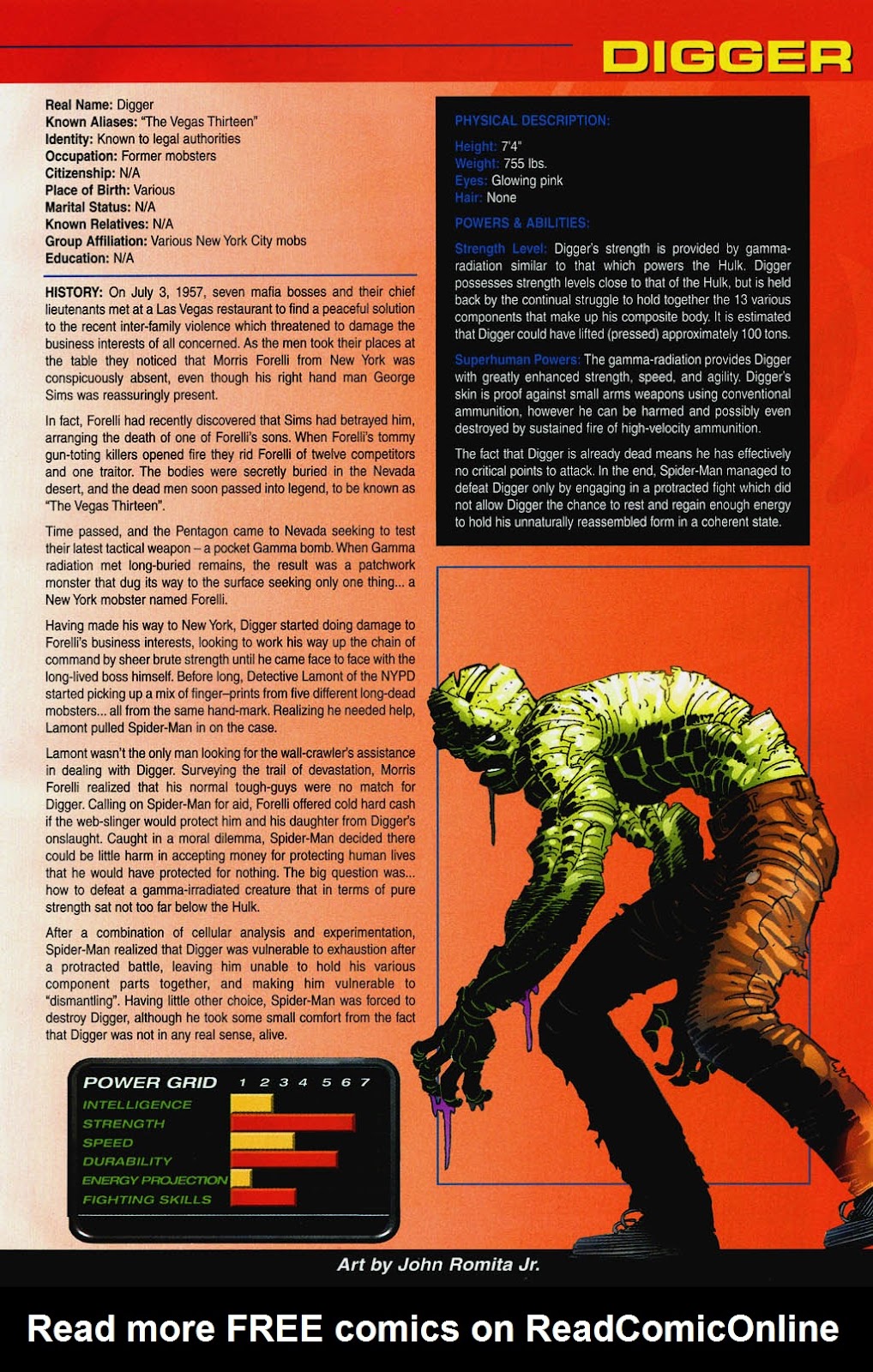 Official Handbook of the Marvel Universe: Spider-Man 2004 issue Full - Page 9