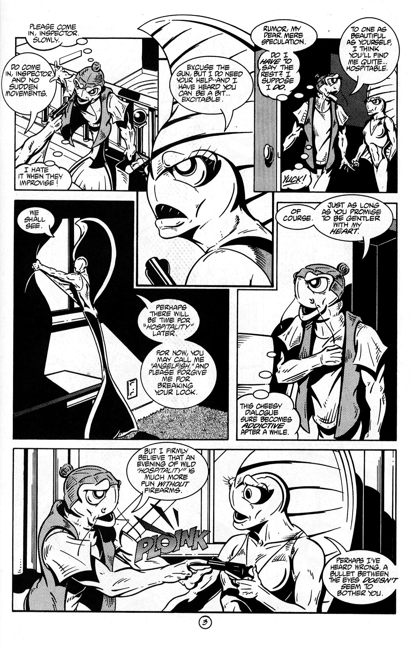 Read online The Fish Police comic -  Issue #26 - 5