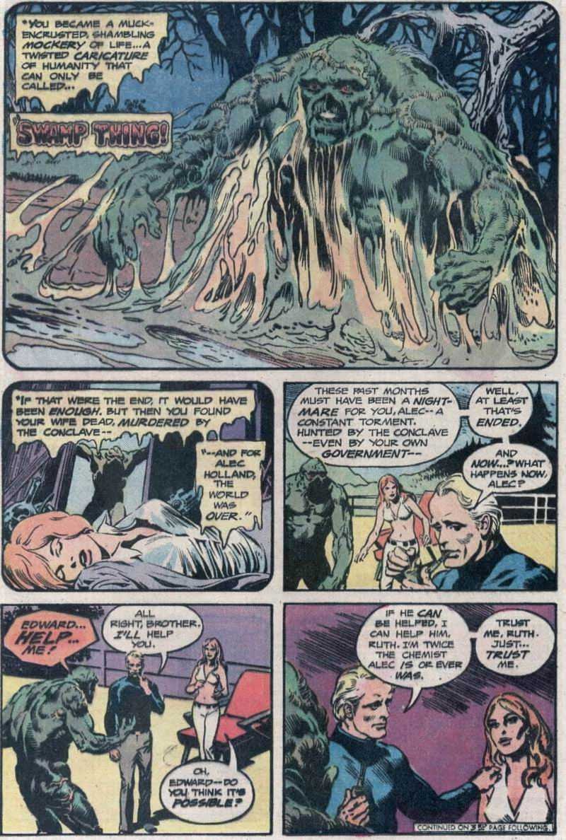 Read online Swamp Thing (1972) comic -  Issue #23 - 9