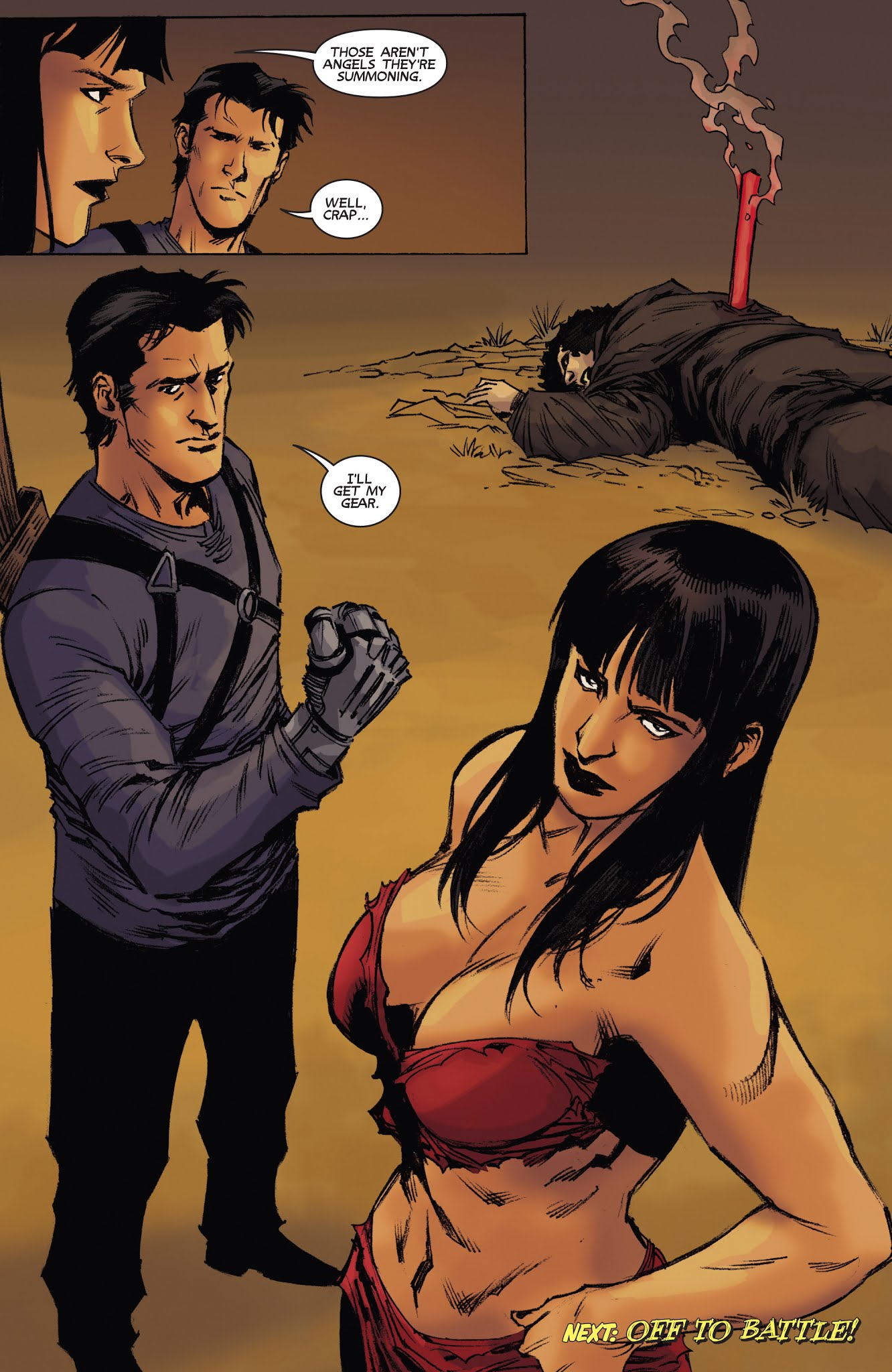 Read online Vampirella/Army of Darkness comic -  Issue #3 - 23