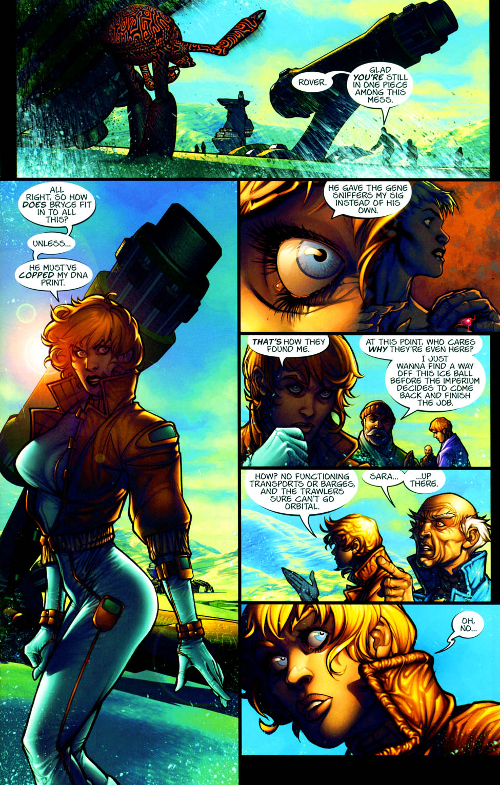 Read online Chimera comic -  Issue #3 - 13