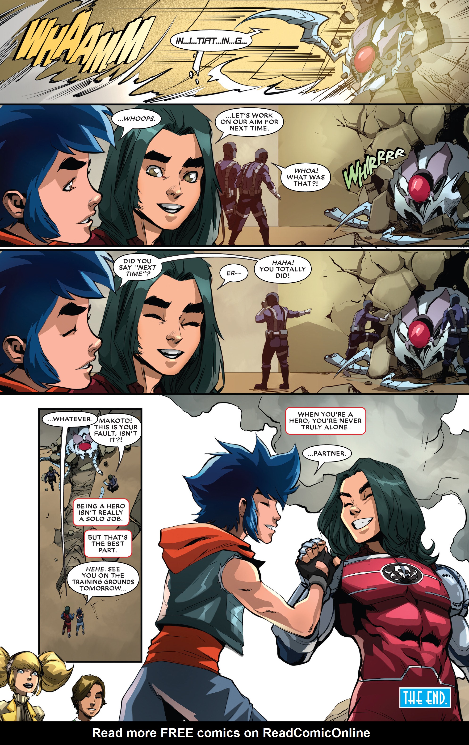 Read online Future Fight Firsts: Luna Snow comic -  Issue #Future Fight Firsts White Fox - 33