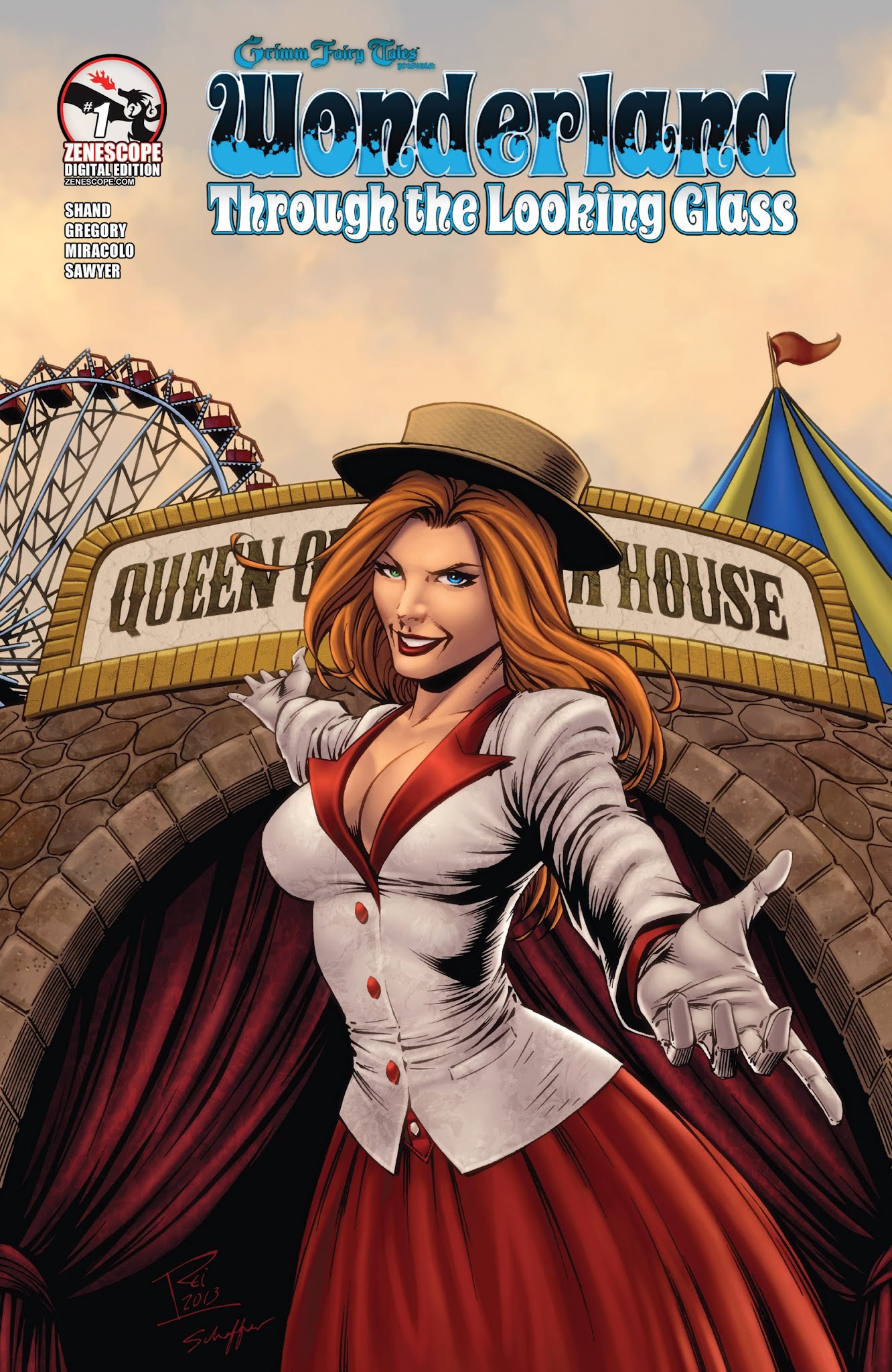 Read online Grimm Fairy Tales presents Wonderland: Through the Looking Glass comic -  Issue #1 - 3